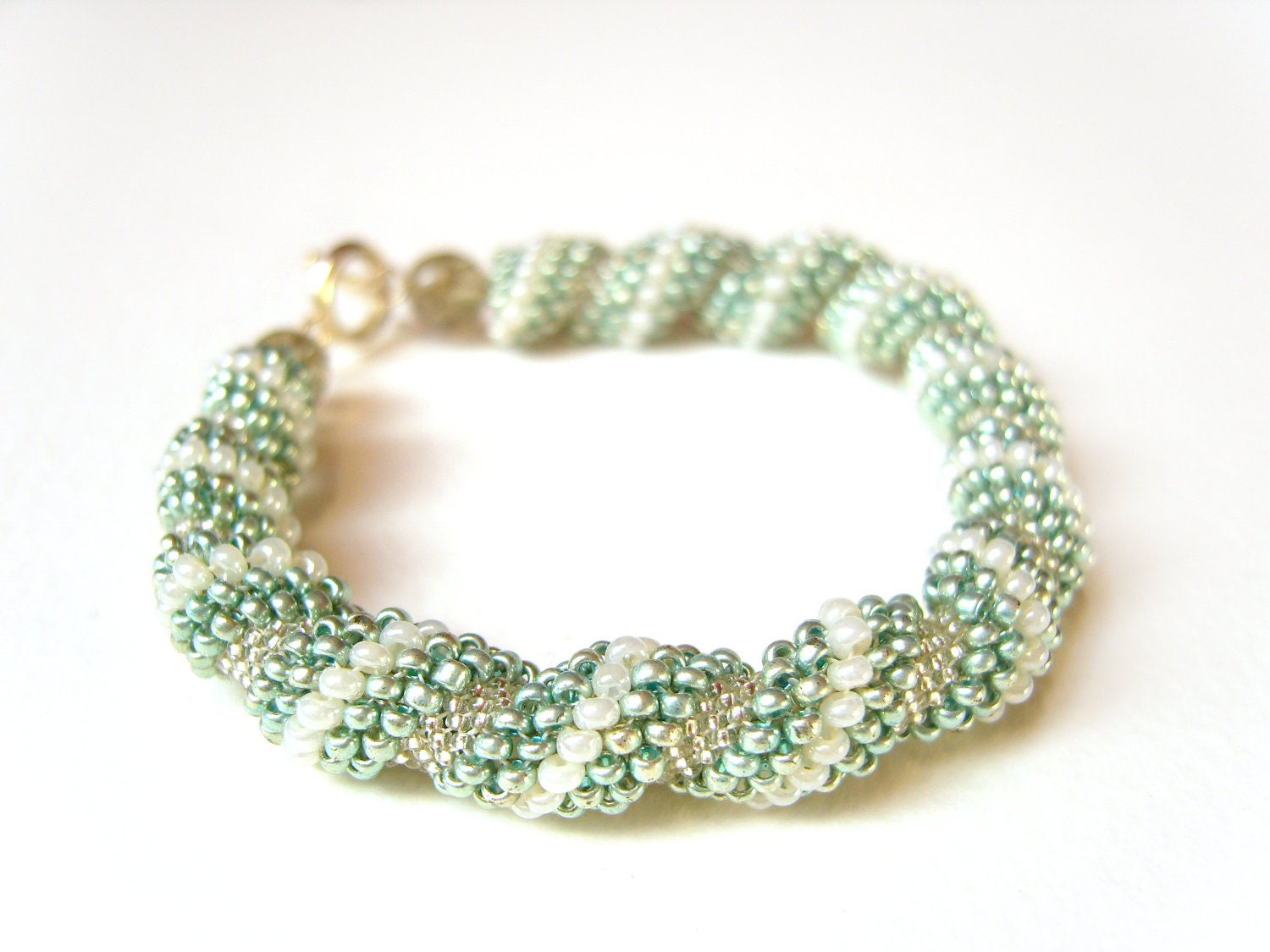 Spiral Rope Bracelet: Cellini Spiral Bracelet Beaded Jewelry