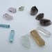 Crystals for WIRE WRAPPING - JEWELRY - Scapolite, Aquamarine, Sichuan & Smoky Quartz, Aqua Aura, Vera Cruz plus more (4)