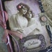 SISTERS altered collage Victorian journal, poetry book or sketchbook, hardbound with antiqued embellishments
