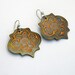 Bronze Patina Earrings