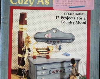 Tole Painting Pattern Book Cozy As Country Faith Rollins Country Prim Holidays Hearts