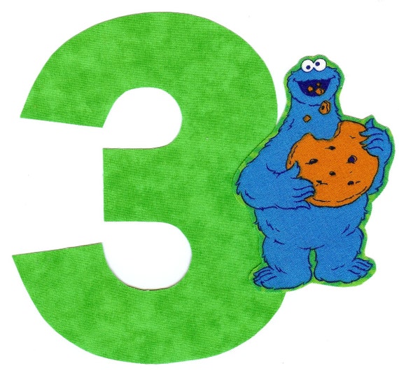 cookie monster number toy