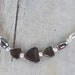 Heart Shaped Hematite Bracelet