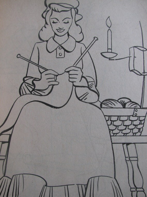 colonial village coloring pages - photo #12