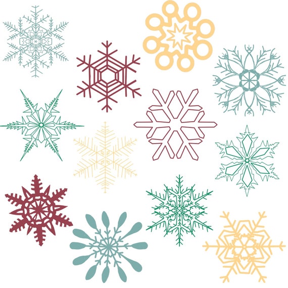 winter clipart snowflake - photo #9