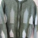 Vintage 1950's -60's mohair,wool sweater Catalina Masterpiece Mr Rogers style.
