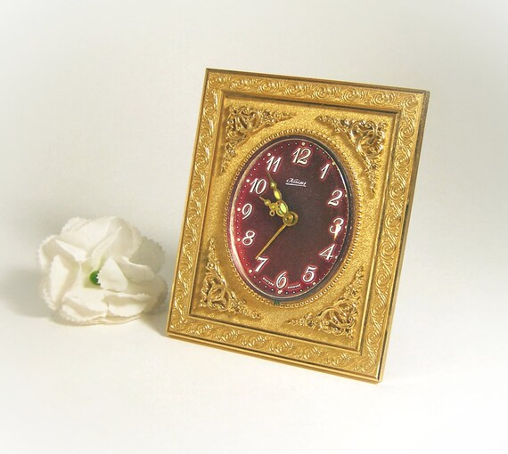 Rare Vintage alarm clock Kaiser wind up alarm by TheWhitePelican