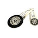 Silver and Black Hair Snap Clip Set of Two, Hair Accessory, Back to School, Hair Jewelry