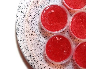 Red Currant Scented Wax Melts, Wickless Candle Tarts, Gel Room Freshener, Handmade Fresh, Berry Home Fragrance, Red Minimalist Modern Decor