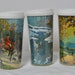 Vintage Thermal Insulated Glasses - set of 3 - Country Pictures