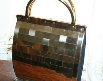 50’s Dorset Rex Metal Box Handbag Purse by Dorset Rex