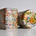 Vintage Floral Tins - Daher Made in England