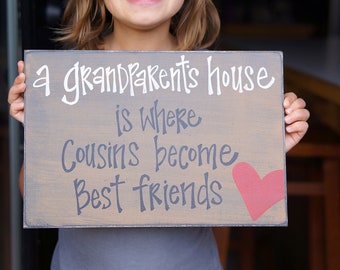 grandparents house Where cousins become best friends