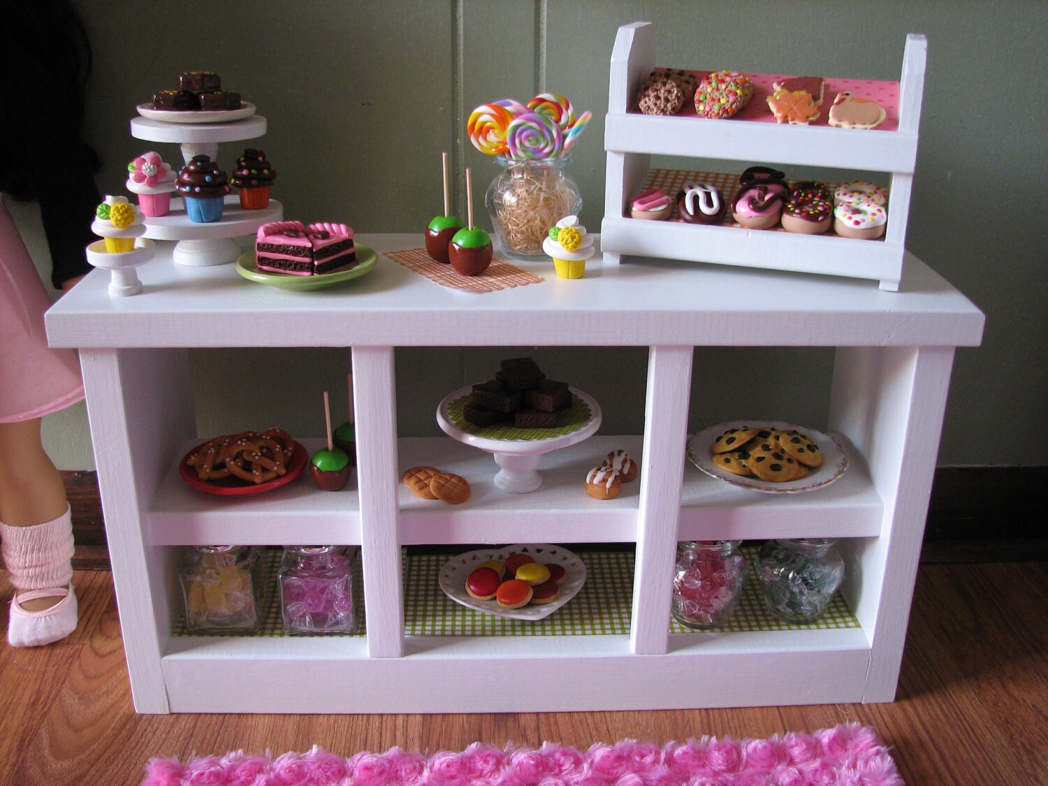 Bakery Counter with Cupcake Stand/Donut/Cookie by MadiGraceDesigns