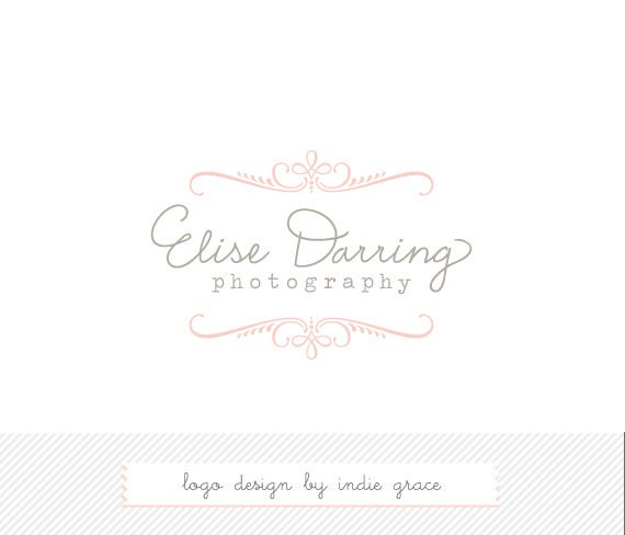 Items similar to Custom PreDesigned / pre-made elegant logo for ...