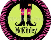 Halloween witch legs- personalized - digital image - Halloween - Fall - Autumn Il_170x135