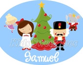 Nutcracker ballet - personalized - digital image - Christmas Il_170x135