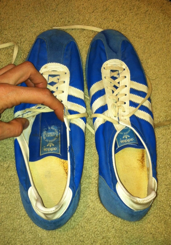 Vintage 1970's Adidas Dragon SL-72 Sneakers Shoes 13 Mens