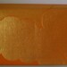 Bridal bag, silk brocade clutch purse, orange and gold, 1981 vintage Japanese handbag