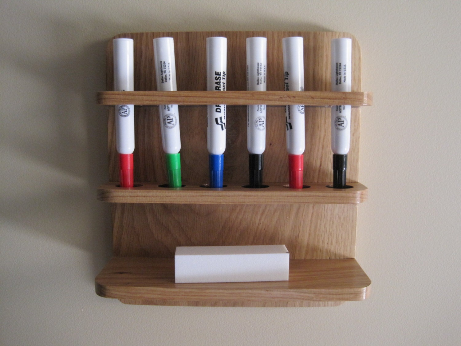 Teacher's Gift TSlot Wall Mount Marker Holder by robertgreenhoe