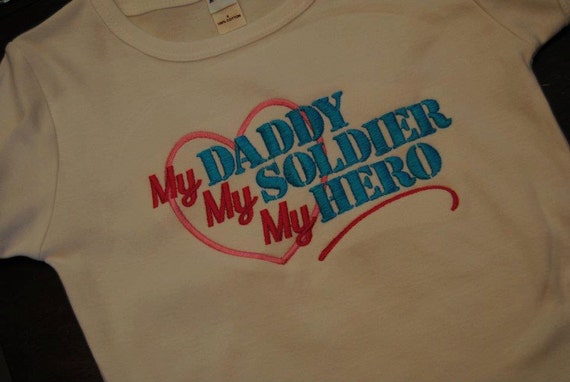 my daddy is my hero shirt