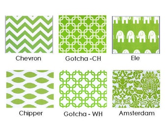 Throw pillow cover 18" x 18" chartreuse lime green chevron gotcha chipper ele
