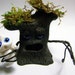 OOAK Miniature Haunted Tree and Ghost by Aaron and Amber Matthies