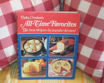 Betty Crocker's All Time Favorites The best Recipes by Popular Demand,Vintage Cookbook,Vintage Betty Crocker Book,Vintage Kitchen