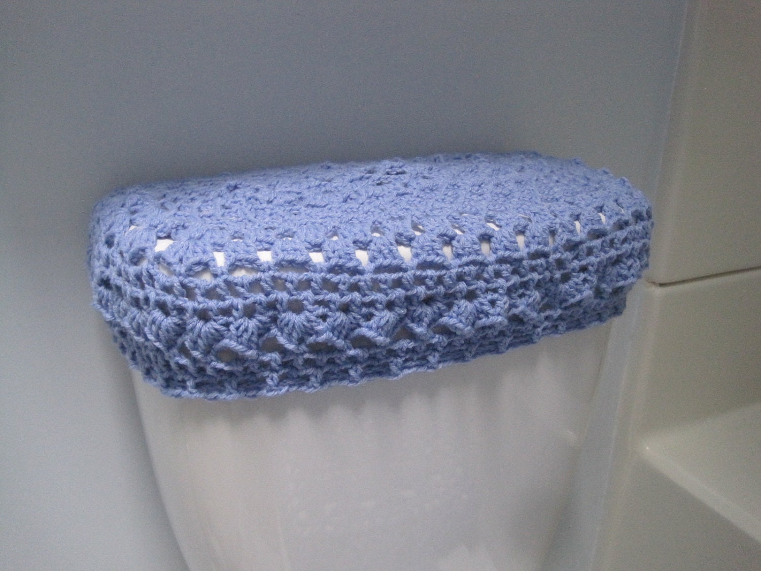 Set of 2 Crochet Covers for Toilet Seat Toilet Tank Lid Crochet scarf hat pattern patterns hats ravelry scarves