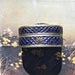 Vintage Silver and Enamel Cloisonne Box - Indian Enamel Box, Vintage