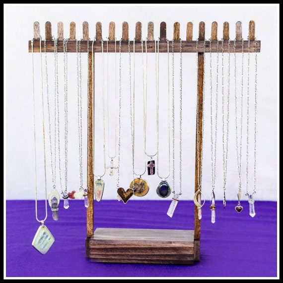 woodwork necklaces