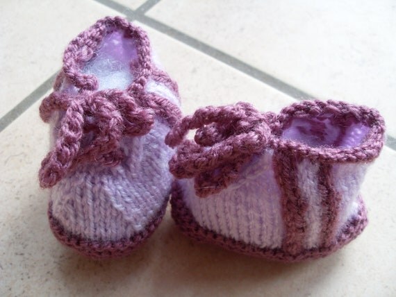 infant purple trainers
