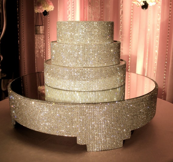 Crystal Cake  Stand  and Separators Package