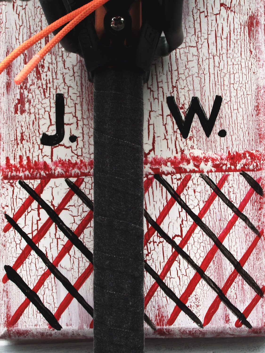 Lacrosse Stick Hanger Single Handmade Handpainted by sportyracks