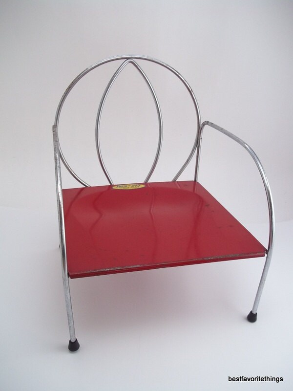 Retro JackNJill Kiddie Chair 1950's Booster Chair