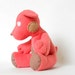 Stuffed Animal Handmade Dog Plushie Safe Soft Softie Toddler BabyToy for Children Polar Fleece