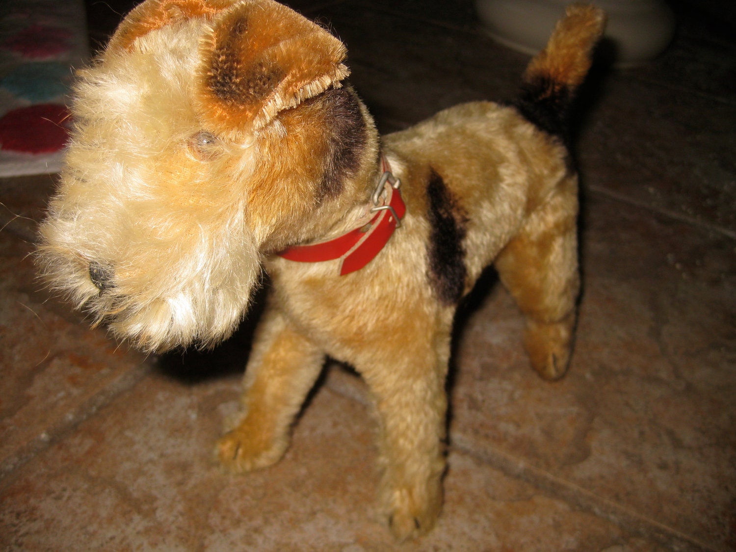 steiff terrier dog