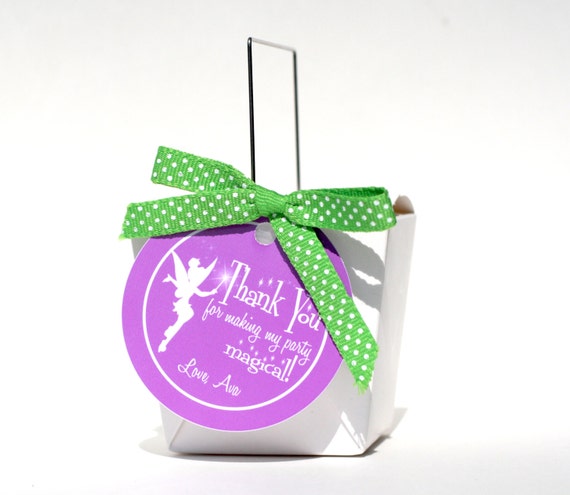 TINKERBELL Birthday Favor Label / Tag Printable Il_570xn