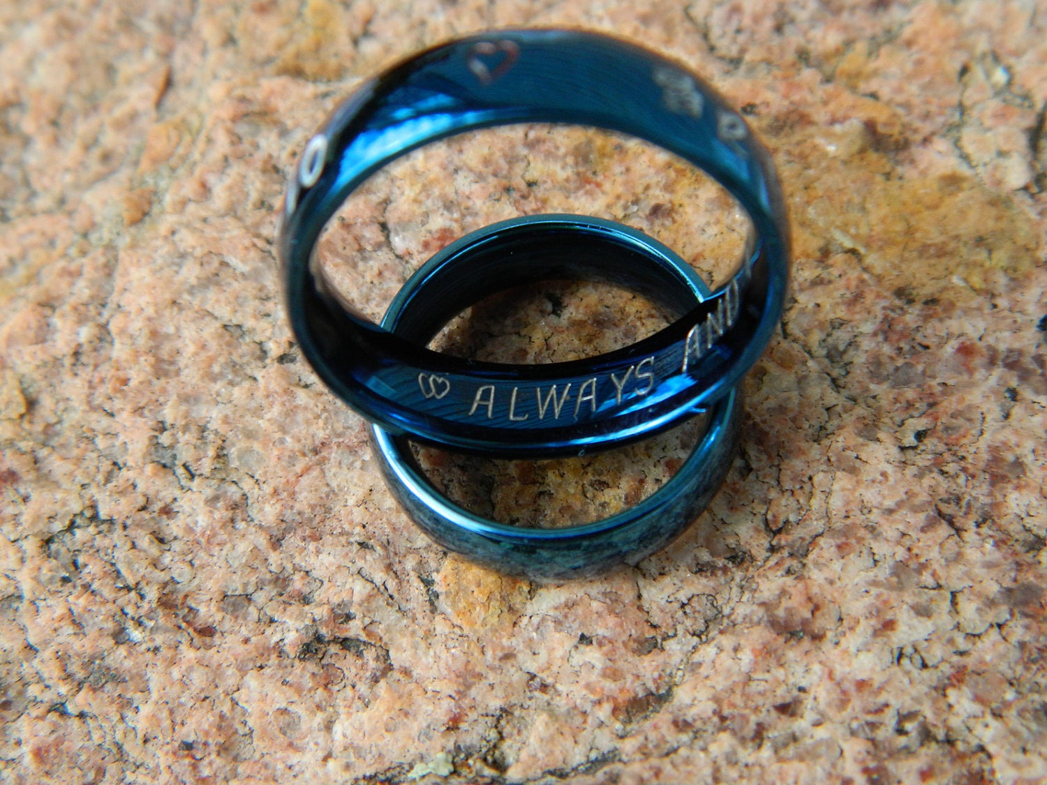 Engraved Ring Inside Engraving EXTRA ADD by SnowMountainDesigns