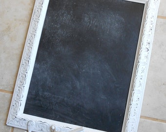 Rustic Distressed Chalkboard Shabby Chic Kitchen Chalkboard Wedding Chalkboard