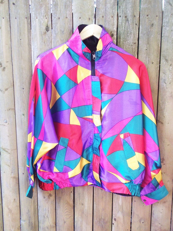 Items similar to 80s jacket / Vintage OLYMPIC windbreaker / 1988 Seoul ...