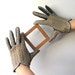 Vintage Italian Crocheted and Kid Gloves - 1950s 50s