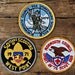 Set of Three Large Vintage Boy Scout Patches