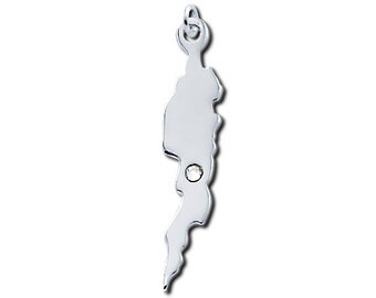 Sterling Silver Anguilla Charm