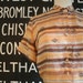 1950's Silk Blouse Abstract Stripes Large