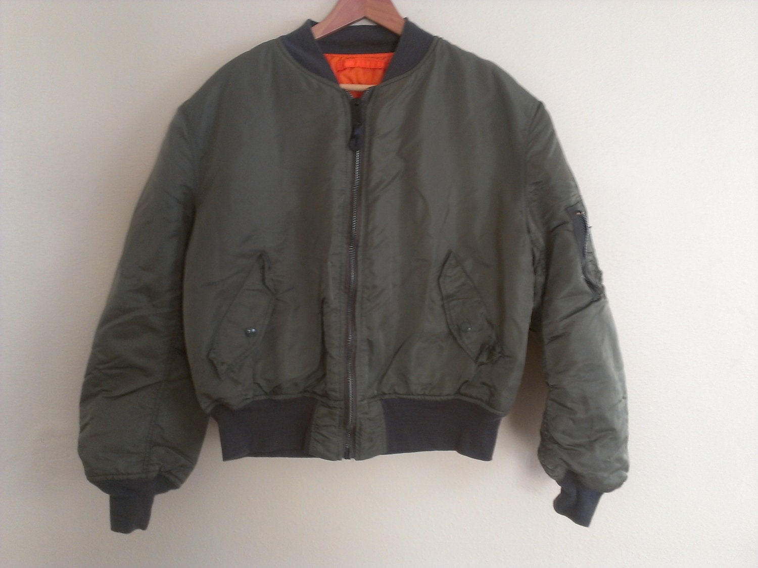 80s vintage men’s large reversible military boombee jacket – Haute Juice