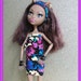 SALE Monster High Handmade Dress & Hairband Set