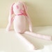 Organic Cotton Doll, For Girls, Girl Nursery, Nadia by Chili Sugar Cookie