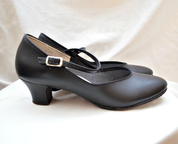 vintage black mary jane shoes