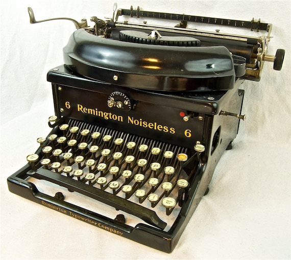 Working Remington Noiseless Standard No. 6 by anodyneandink